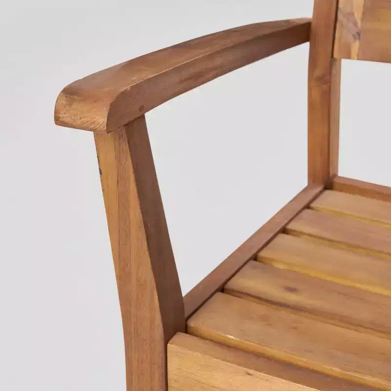 Ensemble de salle à manger 9 pièces en bois d'acacia Balfour - Teck - Christopher Knight Home : Résistant aux intempéries, 8 places, sans coussin