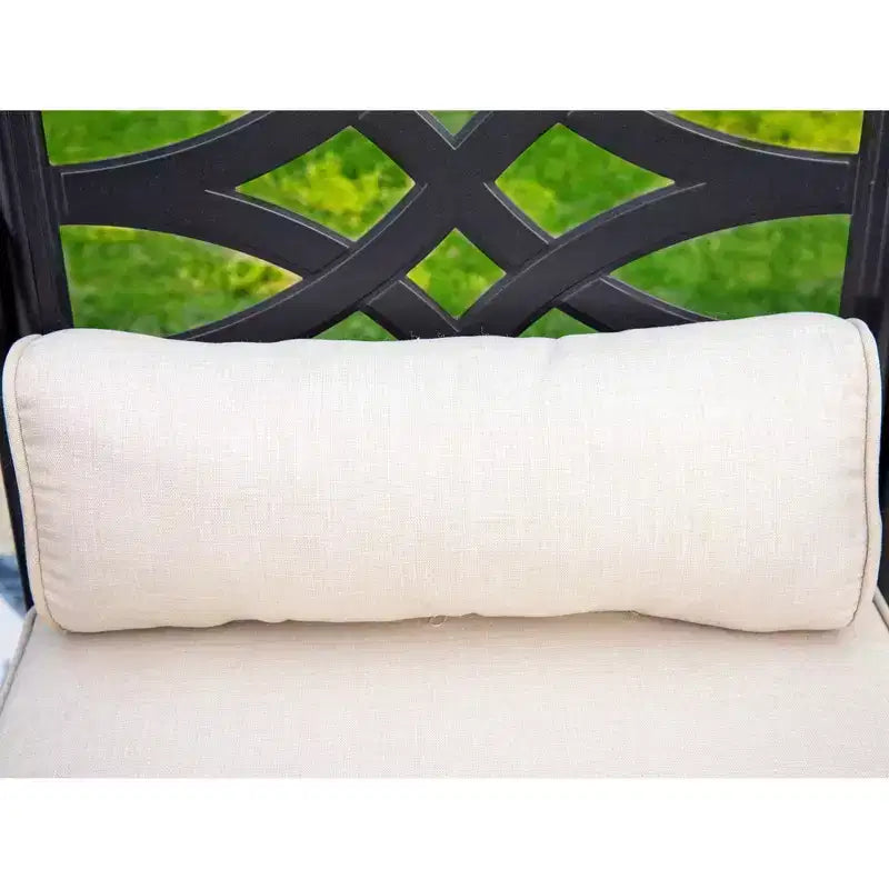 Ensemble extérieur 3 pièces avec tabourets pivotants et table en métal : Captiva Designs, résistant aux intempéries, résistant aux UV