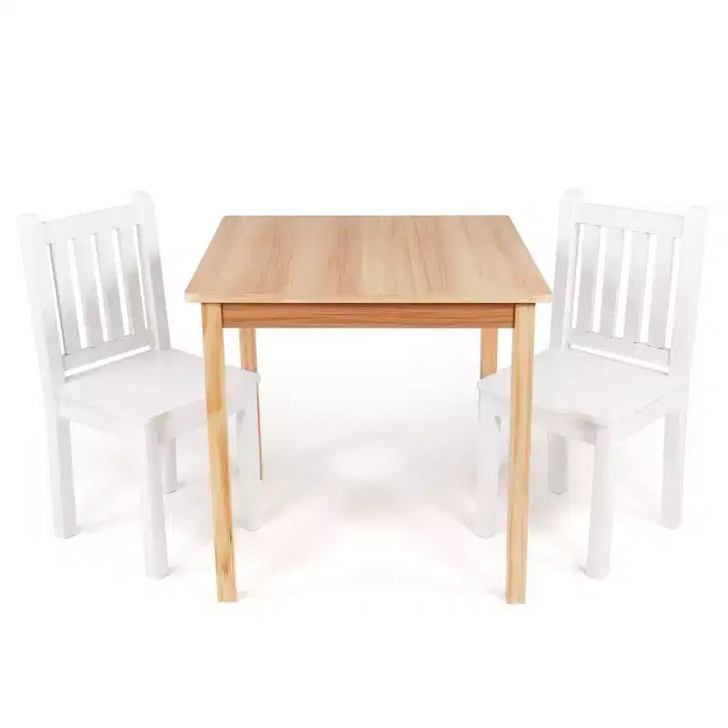 Humble Crew 3pc Journey Big Kids' Table and Chair Set Tan
