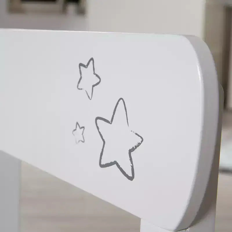 Roba : Table et 2 chaises : Petites étoiles - Bois blanc - 2+