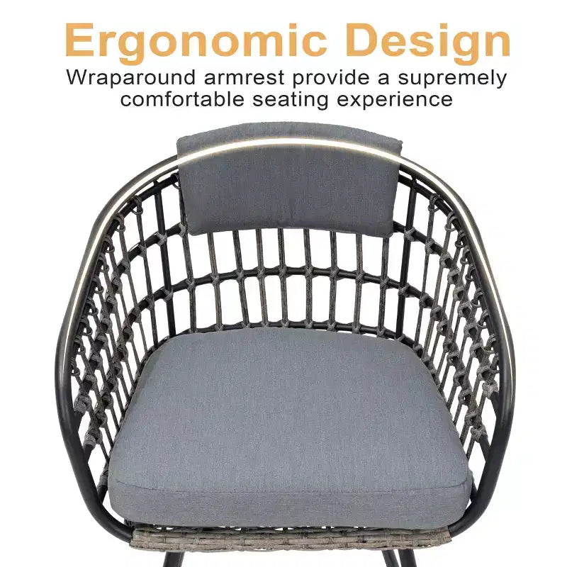 Crestlive Products - Ensemble de salle à manger extensible 9 pièces pour terrasse, table rectangulaire d'extérieur en aluminium pour 6 à 8 personnes avec chaises en rotin
