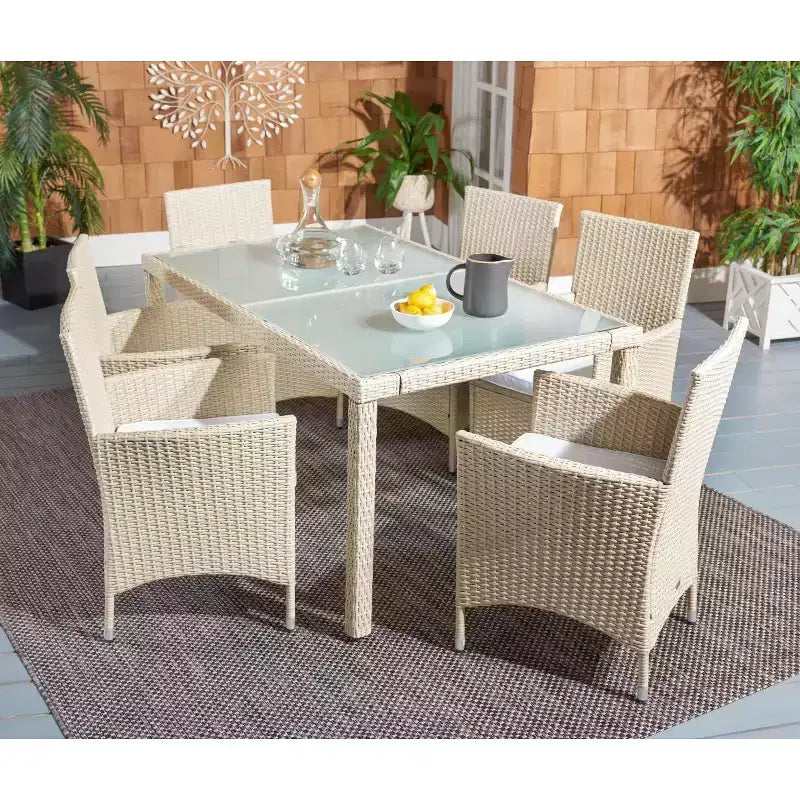 Ensemble de salle à manger Jolin - Intérieur/Extérieur - PAT7706 - Safavieh