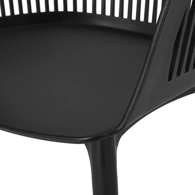 Ensemble de salle à manger d'extérieur 7 pièces Christopher Knight Home Requeta en bois d'acacia et résine avec table à manger de 70,25 po, Noir/Teck