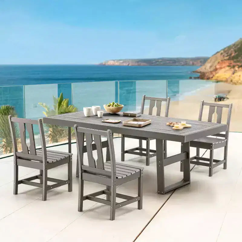 EROMMY 4 - Person Rectangular Outdoor Dining Set