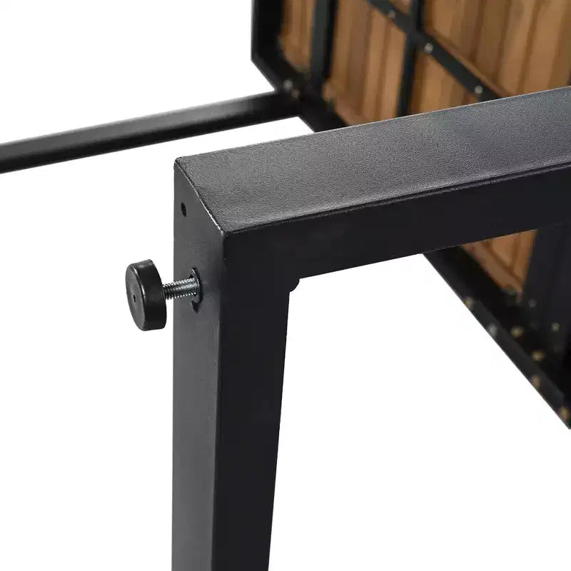 Whisen Ensemble de salle à manger d'extérieur 7 pièces Table et chaises de patio avec coussins amovibles