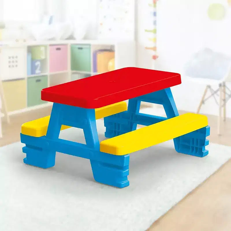 Dolu Toys - Table de pique-nique pour enfants avec 4 bancs
