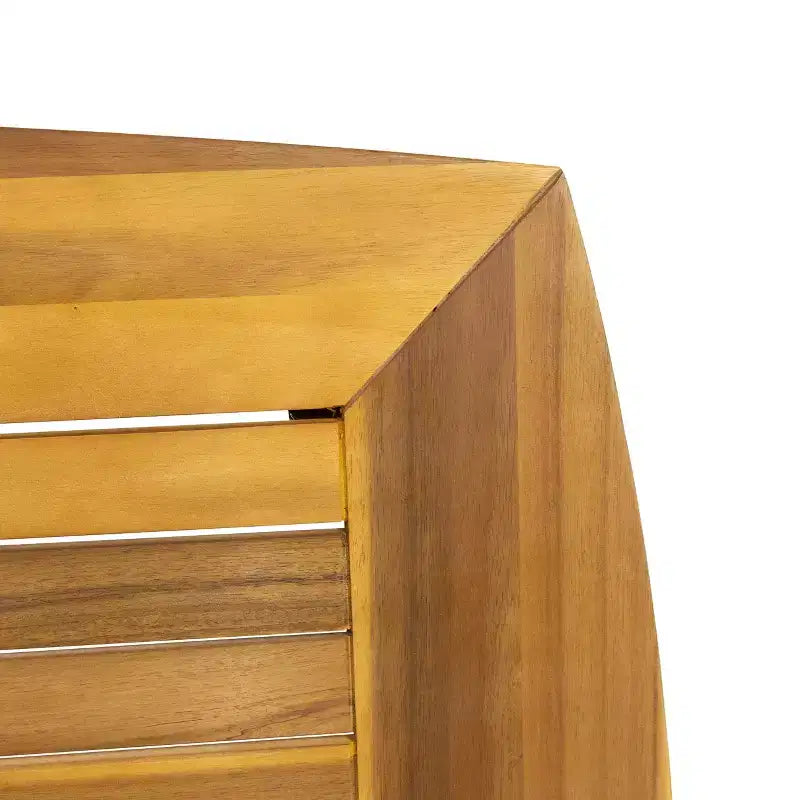 Christopher Knight Home Axel Ensemble de salle à manger d'extérieur 7 pièces en osier et bois d'acacia avec coussin, teck/brun multicolore
