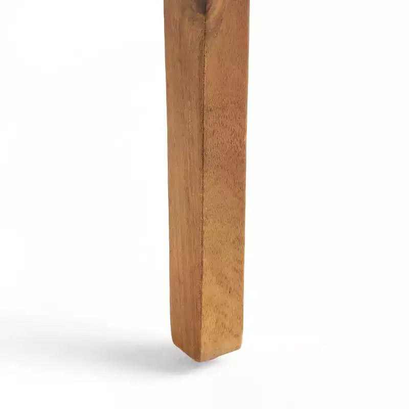 Christopher Knight Home Llano Ensemble de salle à manger 5 pièces en bois d'acacia d'extérieur avec coussin résistant à l'eau