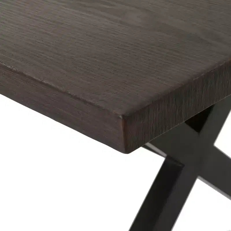 Ensemble de salle à manger 7 pièces Christopher Knight Home Harbor en osier et aluminium, Multibrown/Brown