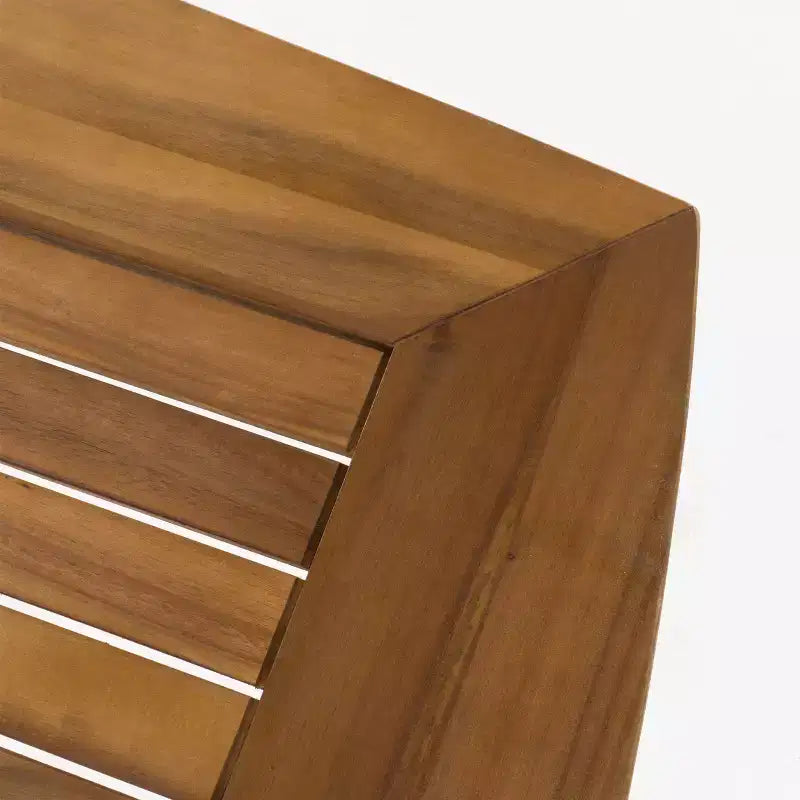 Ensemble de salle à manger 7 pièces Christopher Knight Home Sawtelle en osier et bois d'acacia