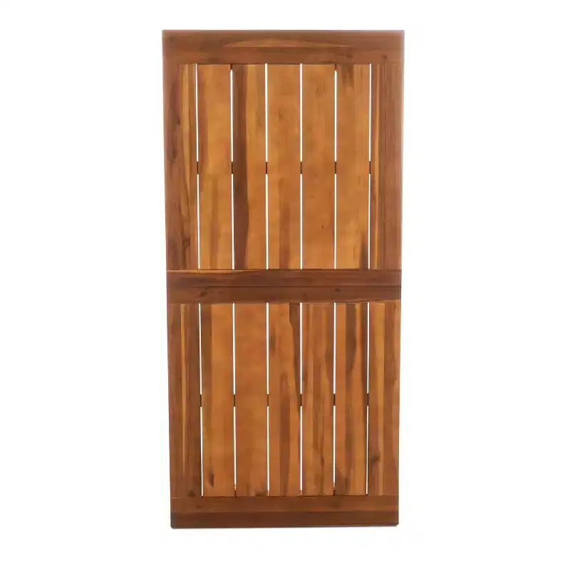 Ensemble de salle à manger d'extérieur industriel 5 pièces Neva de Christopher Knight Home en bois d'acacia et osier avec coussins