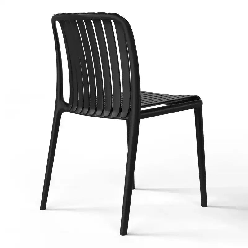 Ensemble de salle à manger d'extérieur 7 pièces Playa WestinTrends avec chaises de patio empilables