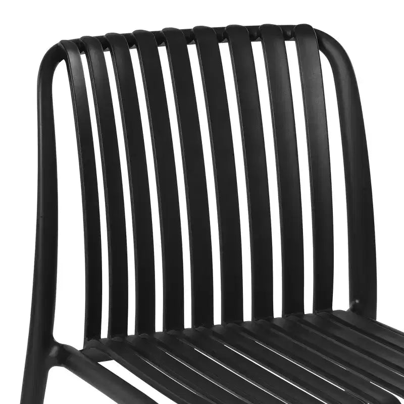 Ensemble de salle à manger d'extérieur 7 pièces Playa WestinTrends avec chaises de patio empilables