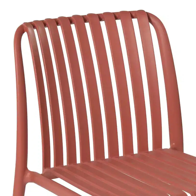 Ensemble de salle à manger d'extérieur 7 pièces Playa WestinTrends avec chaises de patio empilables