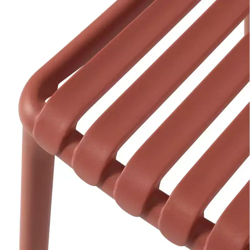 Ensemble de salle à manger d'extérieur 7 pièces Playa WestinTrends avec chaises de patio empilables