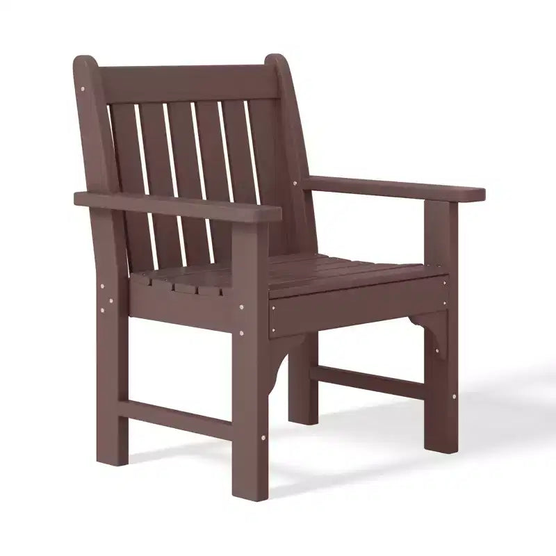 Ensemble de salle à manger WestinTrends Malibu 5 pièces avec chaises et table ronde en PEHD pour patio extérieur