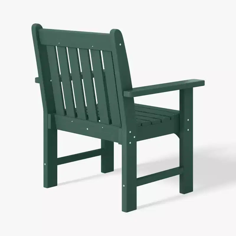 Ensemble de salle à manger WestinTrends Malibu 5 pièces avec chaises et table ronde en PEHD pour patio extérieur