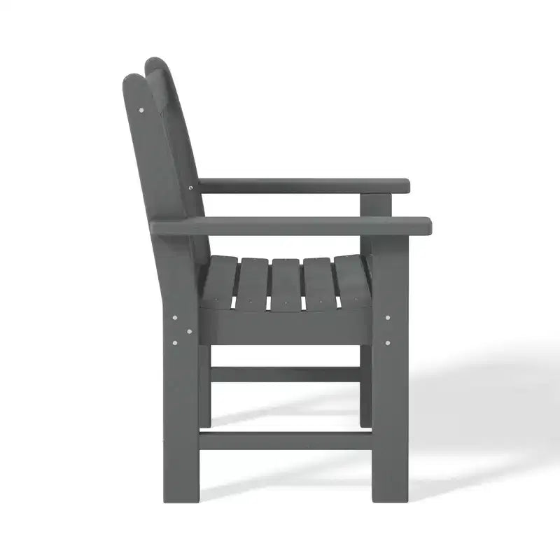 Ensemble de salle à manger WestinTrends Malibu 5 pièces avec chaises et table ronde en PEHD pour patio extérieur