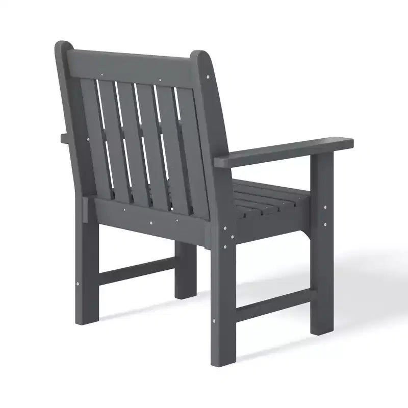 Ensemble de salle à manger WestinTrends Malibu 5 pièces avec chaises et table ronde en PEHD pour patio extérieur