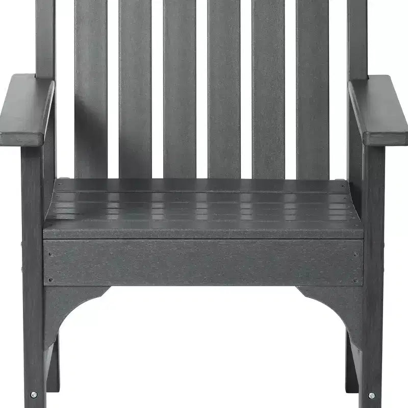 Ensemble de salle à manger WestinTrends Malibu 5 pièces avec chaises et table ronde en PEHD pour patio extérieur