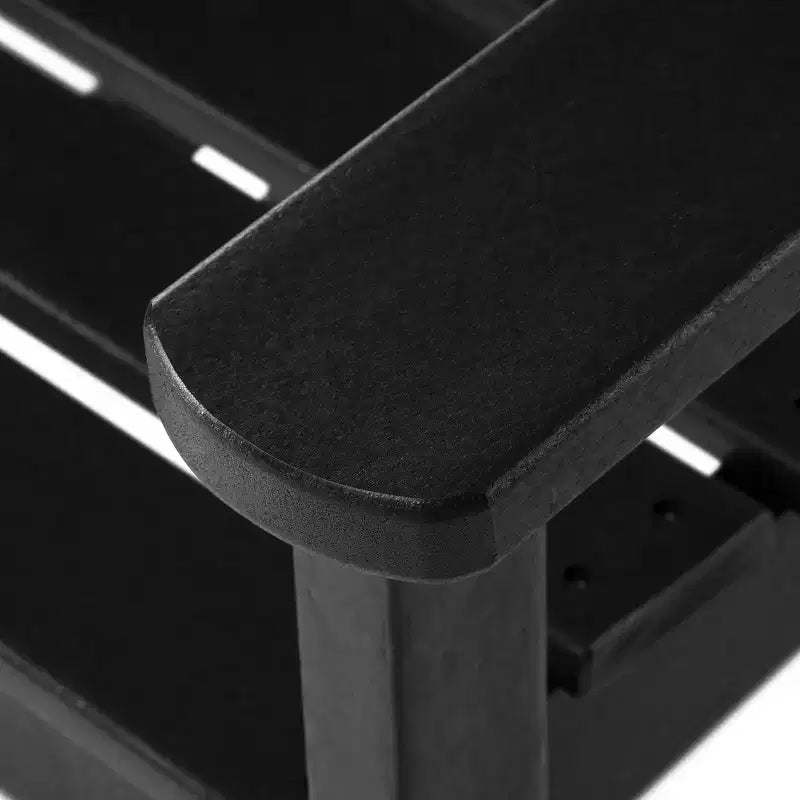 Ensemble de salle à manger d'extérieur carré WestinTrends Ashore 5 pièces en HDPE avec fauteuils