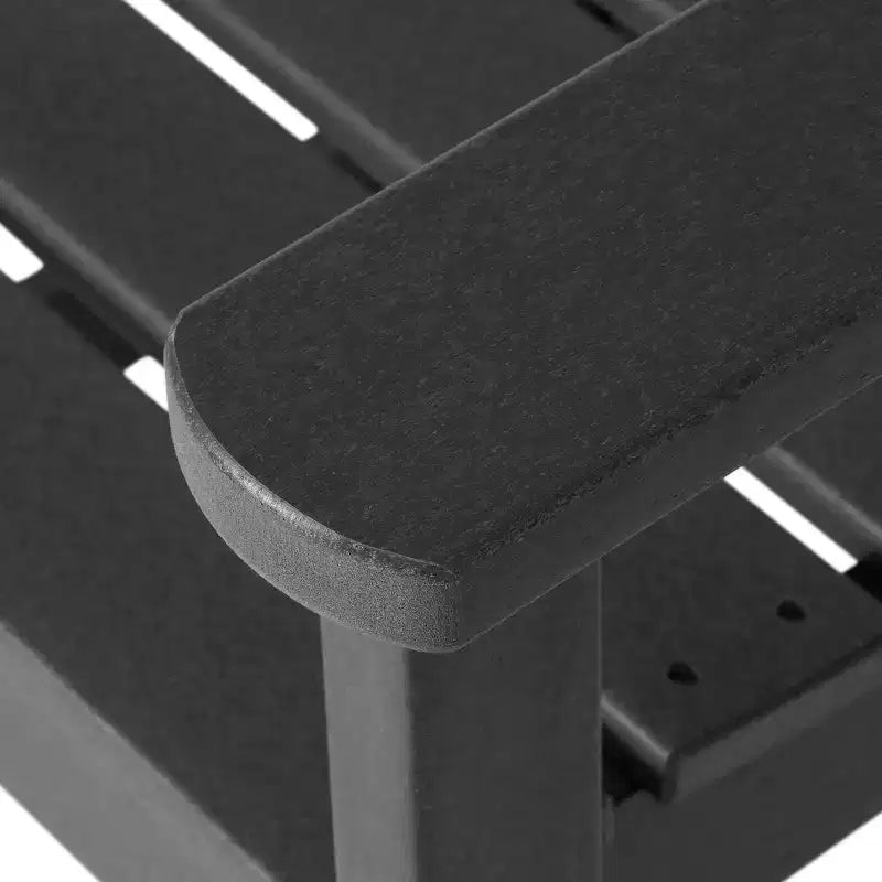 Ensemble de salle à manger d'extérieur carré WestinTrends Ashore 5 pièces en HDPE avec fauteuils