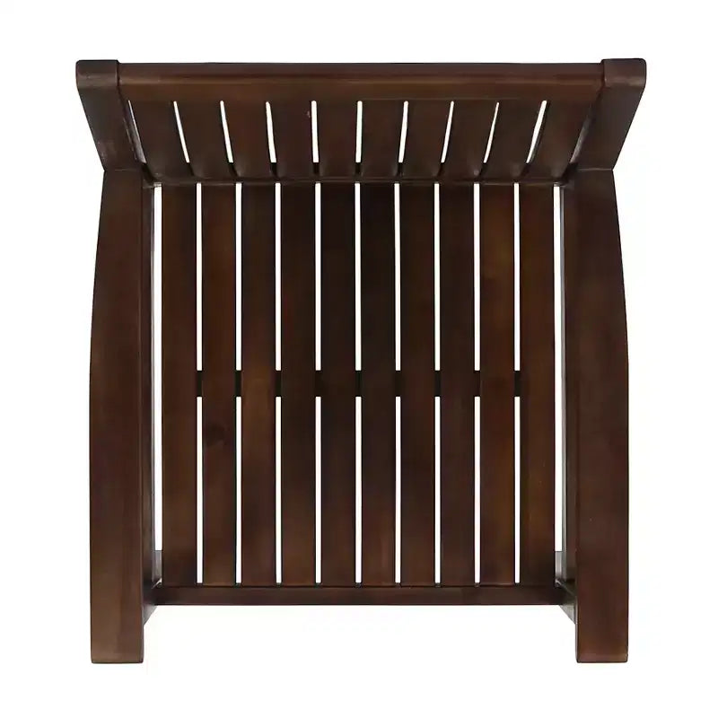 Ensemble de salle à manger GDFStudio Paoha 7 pièces en bois d'acacia avec design à lattes