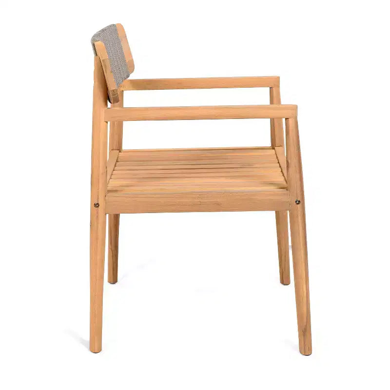 Christopher Knight Home Sett, ensemble de salle à manger d'extérieur rustique 5 pièces en bois d'acacia