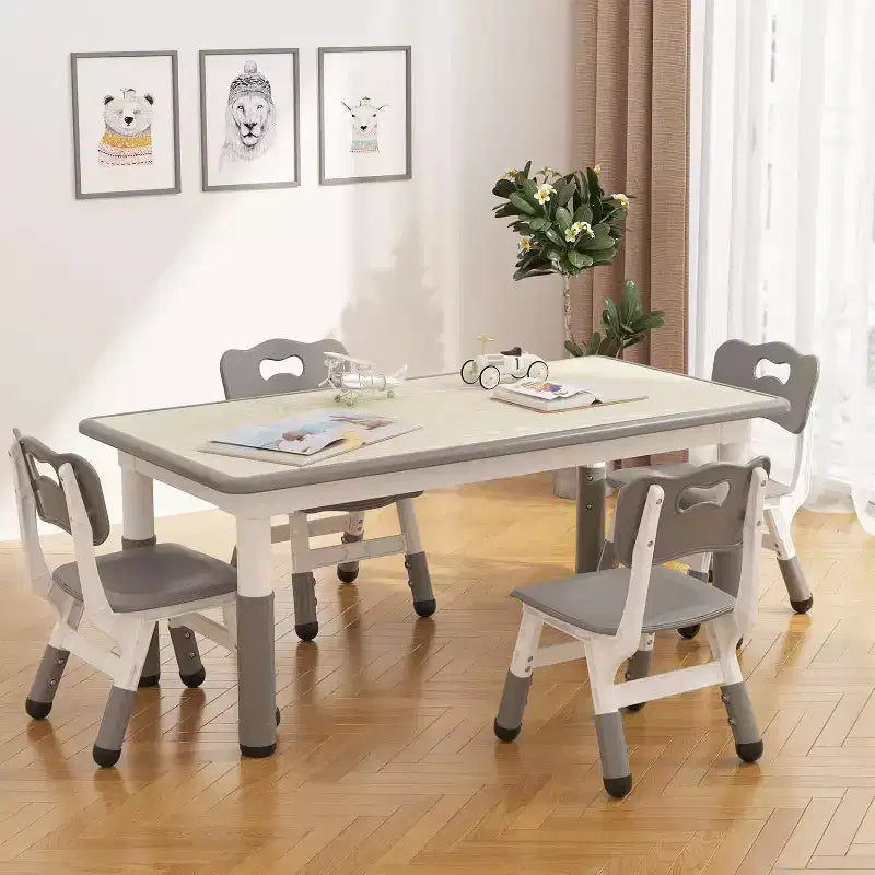 CuisinSmart Ensemble de chaises pour enfants à hauteur réglable, chaises pour tout-petits, garçons et filles de 2 à 6 ans, pour la maison, la famille, la salle de classe, la crèche