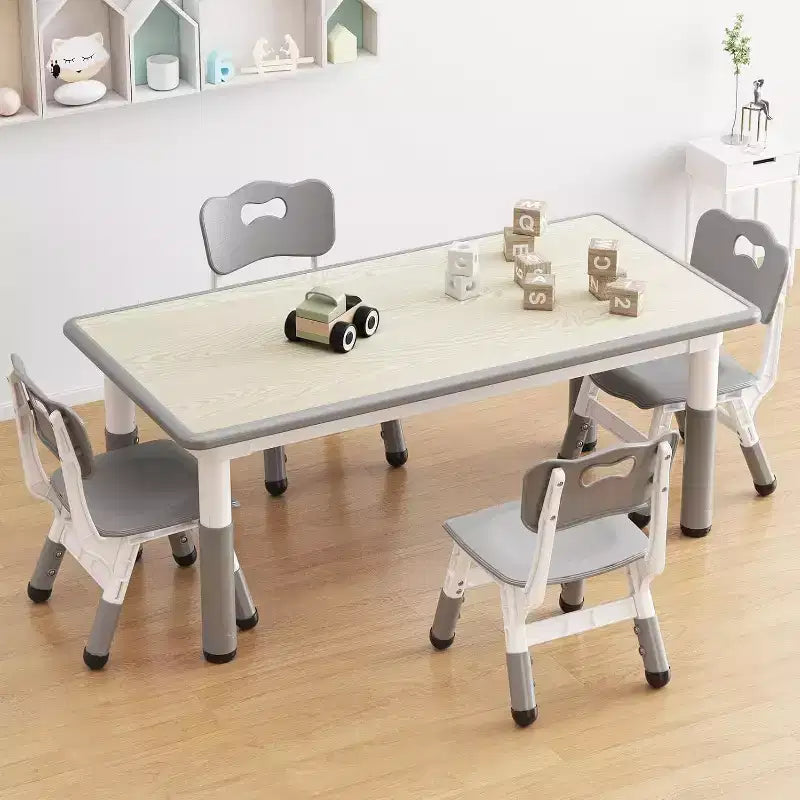 CuisinSmart Ensemble de chaises pour enfants à hauteur réglable, chaises pour tout-petits, garçons et filles de 2 à 6 ans, pour la maison, la famille, la salle de classe, la crèche