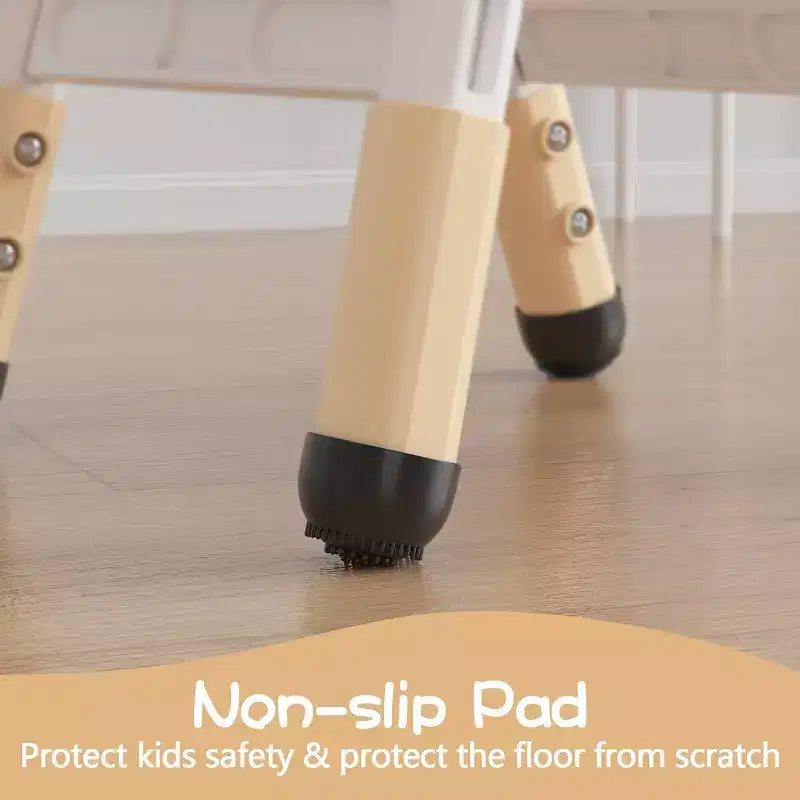 CuisinSmart Ensemble de chaises pour enfants à hauteur réglable, chaises pour tout-petits, garçons et filles de 2 à 6 ans, pour la maison, la famille, la salle de classe, la crèche