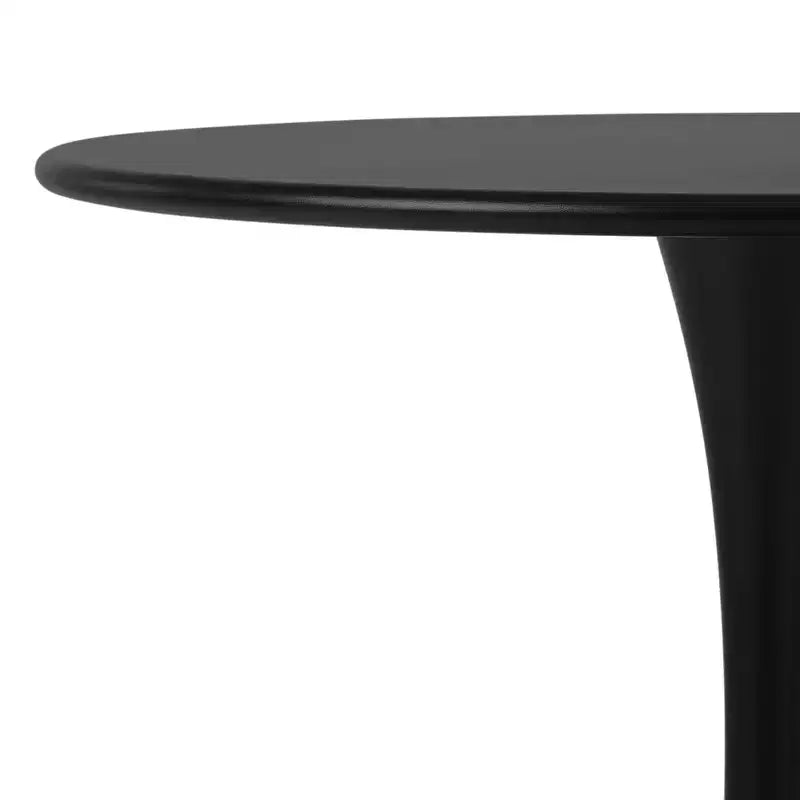 Ensemble de salle à manger extérieur 5 pièces WestinTrends Playa avec table en métal et chaises de patio empilables en résine