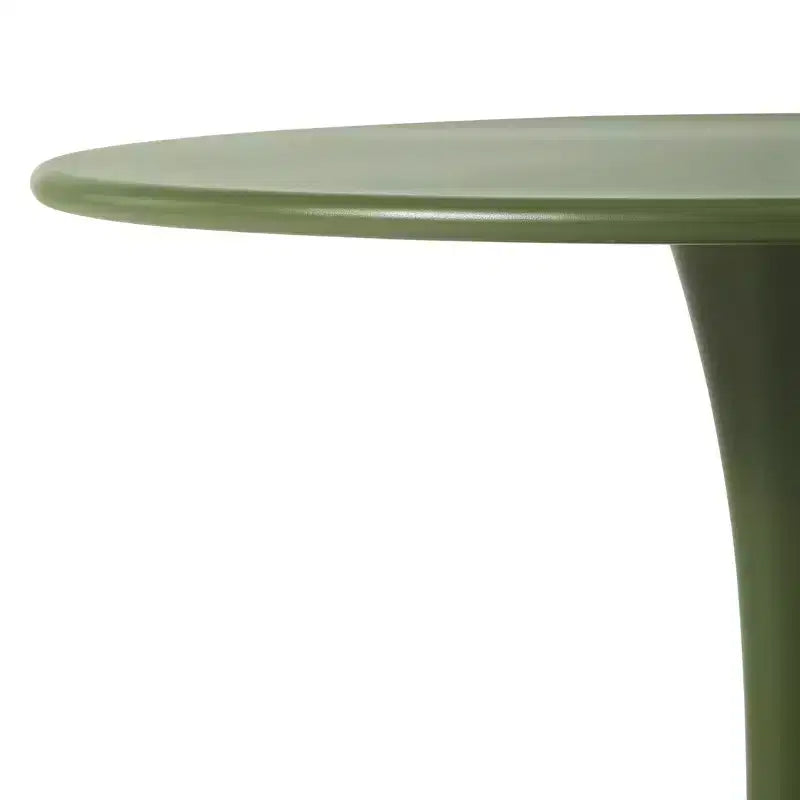 Ensemble de salle à manger extérieur 5 pièces WestinTrends Playa avec table en métal et chaises de patio empilables en résine