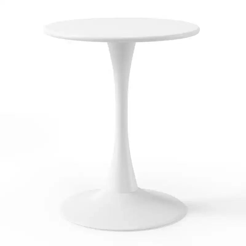 Ensemble de table à manger de patio WestinTrends Playa 3 pièces en métal, pour l'intérieur et l'extérieur, avec chaises de patio empilables