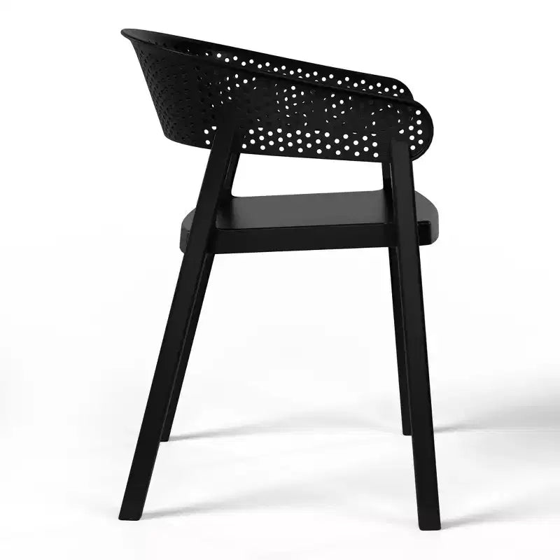 Ensemble de table à manger de patio WestinTrends Playa 3 pièces en métal, pour l'intérieur et l'extérieur, avec chaises de patio empilables