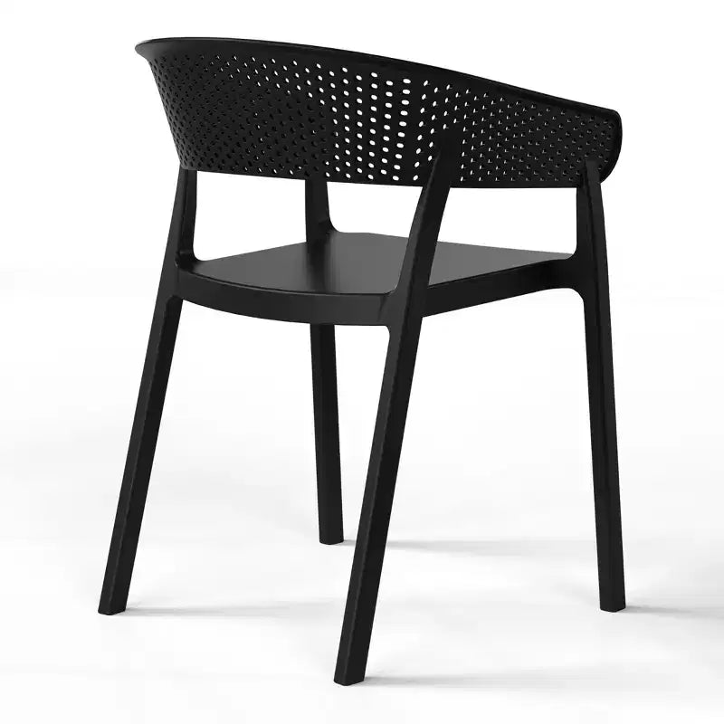 Ensemble de table à manger de patio WestinTrends Playa 3 pièces en métal, pour l'intérieur et l'extérieur, avec chaises de patio empilables