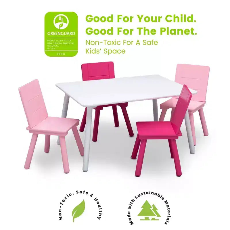 Ensemble table et chaises pour enfants Delta Children