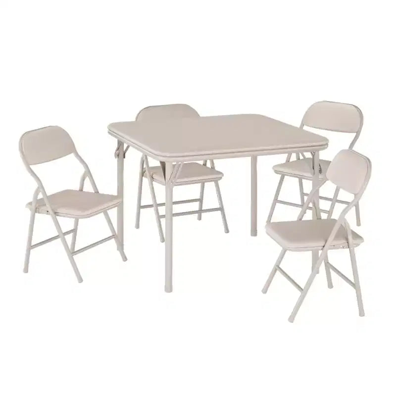 Ensemble table et chaises pliantes pour enfants GustoWave, ensemble table et chaises d'activités pour garçons et filles