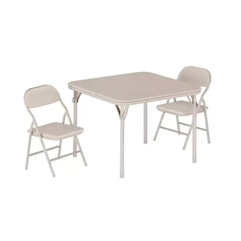 Ensemble table et chaises pliantes pour enfants GustoWave, ensemble table et chaises d'activités pour garçons et filles