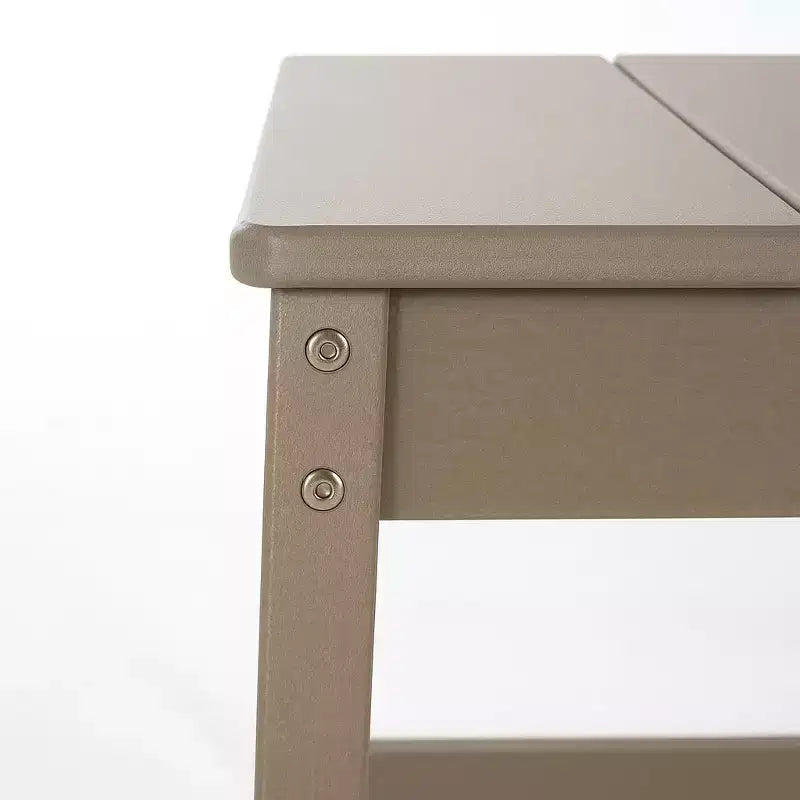Ensemble de salle à manger d'extérieur rustique Luma 7 pièces GDFStudio