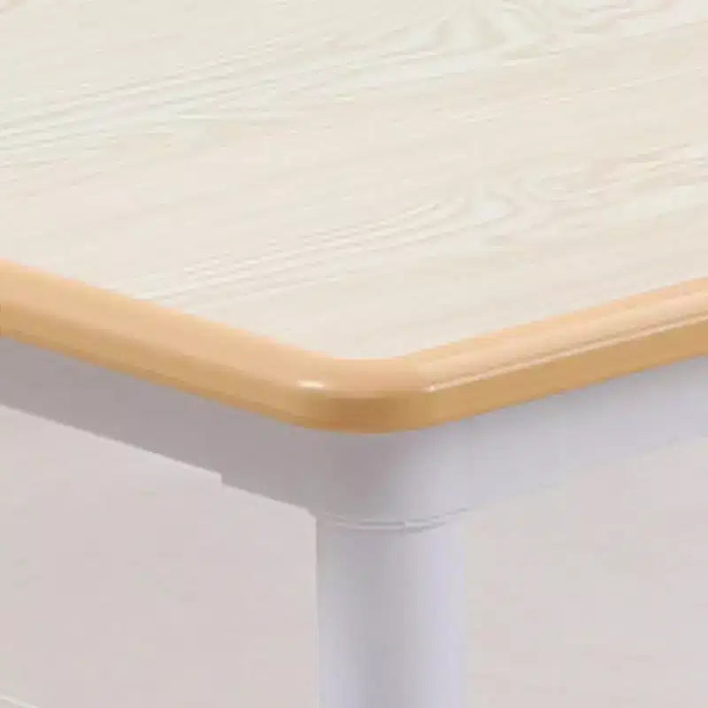 Table et 6 chaises pour enfants avec boîte de rangement, hauteur réglable, table et chaises d'activités pour tout-petits de 2 à 10 ans, plateau de table graffiti, pieds antidérapants