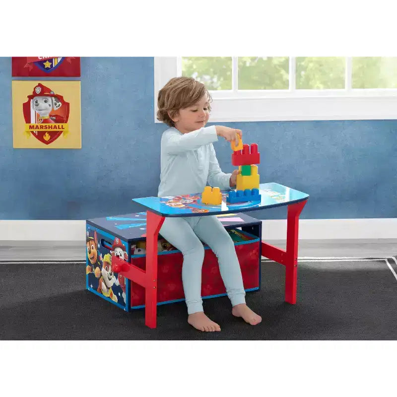 Banc d'activités 3-en-1 Pat' Patrouille pour enfants de Delta Children