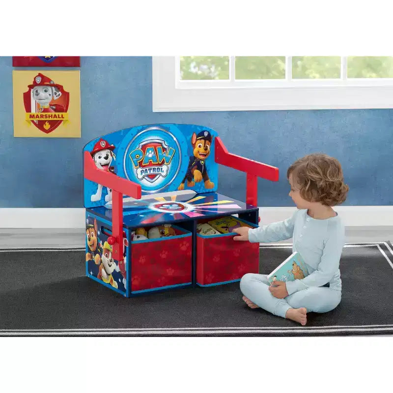 Banc d'activités 3-en-1 Pat' Patrouille pour enfants de Delta Children