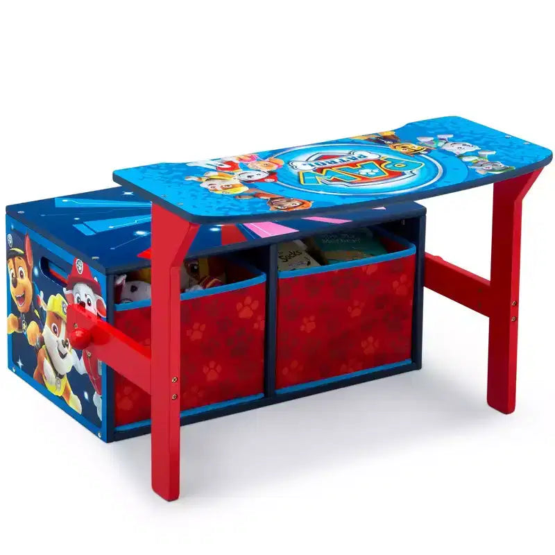 Banc d'activités 3-en-1 Pat' Patrouille pour enfants de Delta Children