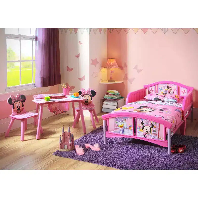 Ensembles table et chaises La Maison de Minnie Delta Children avec rangement