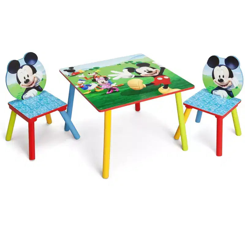 Delta Children Mickey Mouse Kids Table and Chair Set
