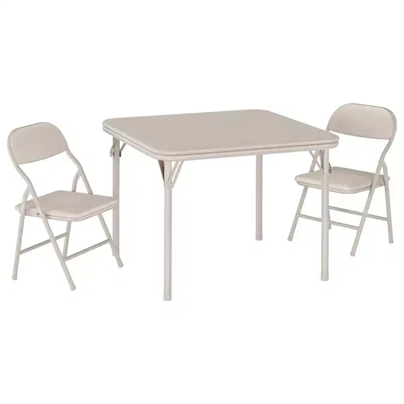 Ensemble table et 2 chaises pliantes pour enfants, ensemble table et chaises d'activités pour enfants pour salle à manger, garderie, salles de classe