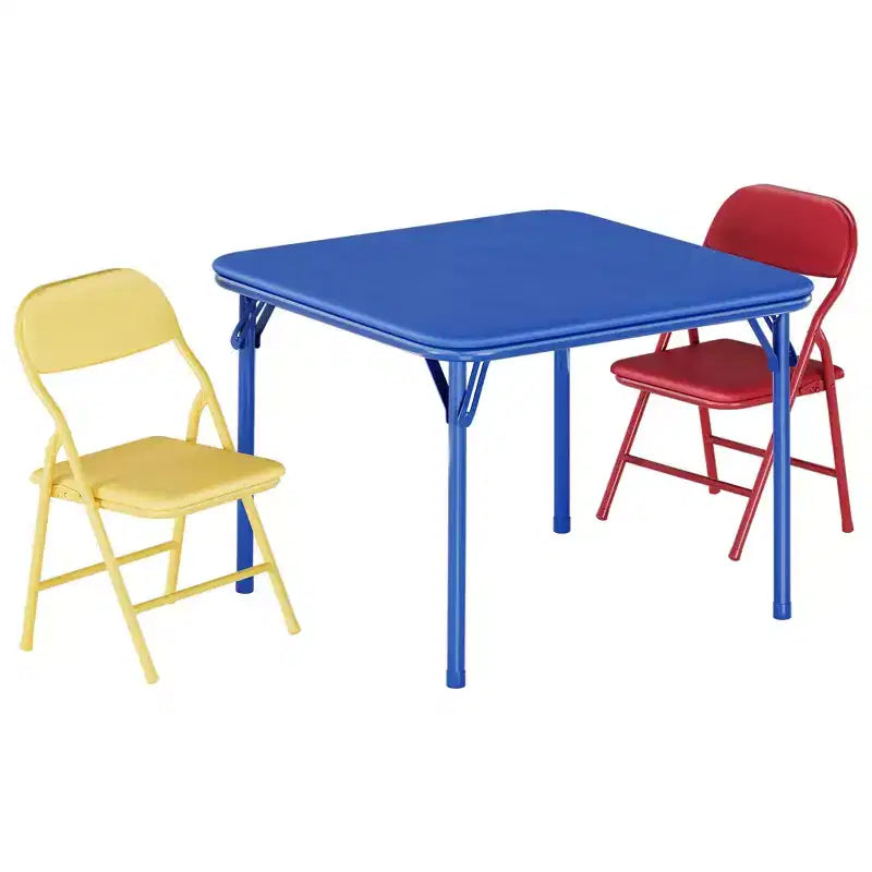 Ensemble table et chaises pliantes, ensemble table et chaises d'activités pour garçons et filles pour salle à manger, garderie, salles de classe