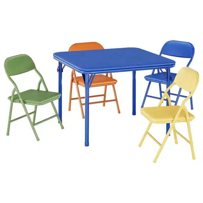 Ensemble table et chaises pliantes, ensemble table et chaises d'activités pour garçons et filles pour salle à manger, garderie, salles de classe