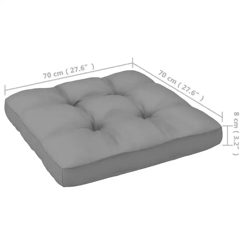 vidaXL Salon de jardin de salle à manger Extérieur Chaise avec coussins pour jardin